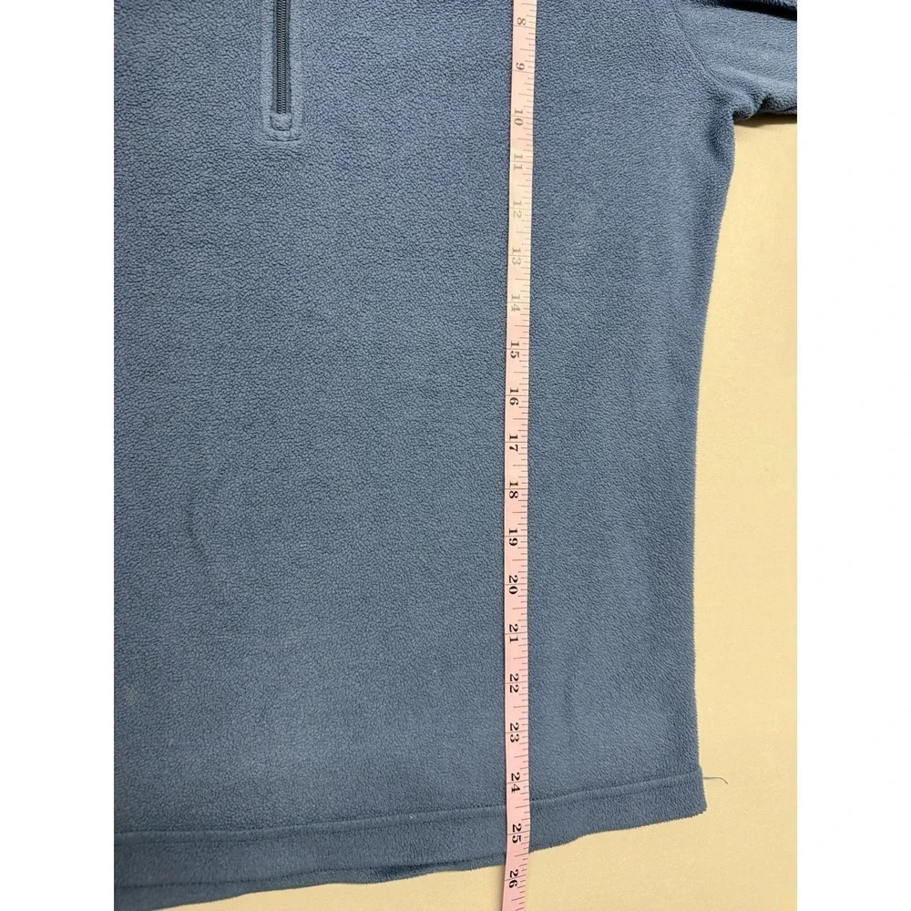 Patagonia Synchilla Quarter Zip Fleece Pullover Mens Blue Sweater. Sz S